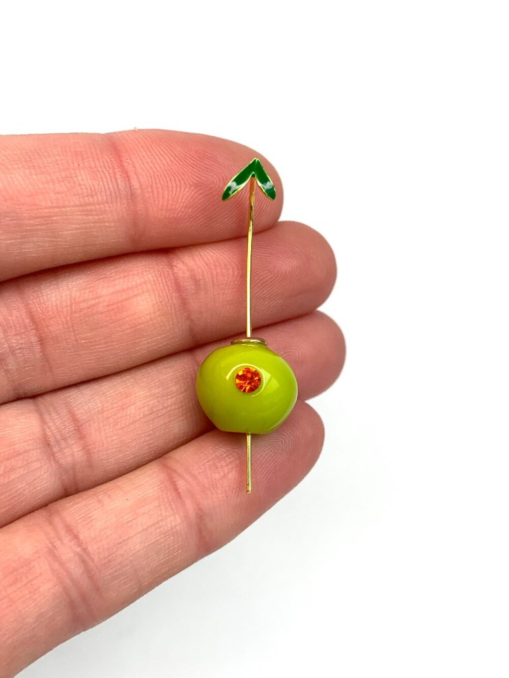 NEW ~ Anthropologie Olive Drop Earrings - Picture 3 of 14